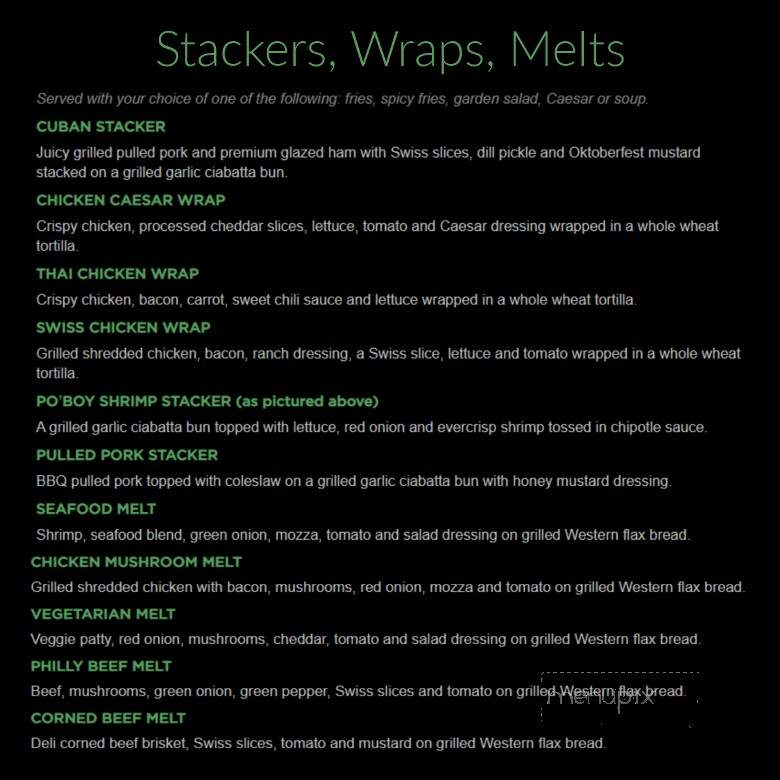 Humpty's Family Restaurant - Moose Jaw, SK menu_pic