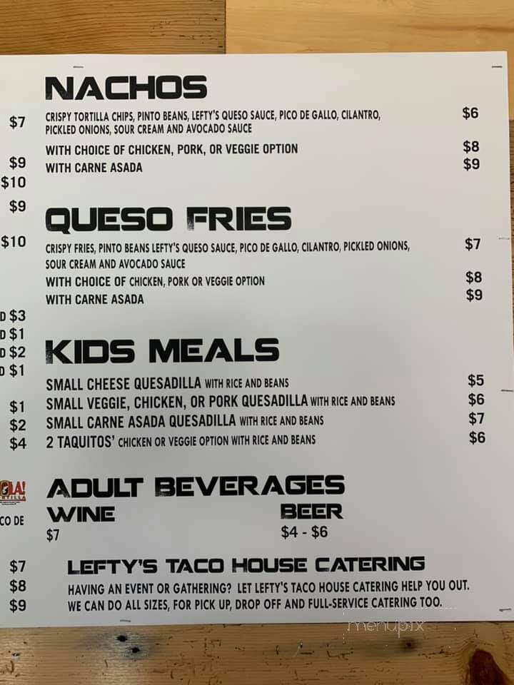 Lefty's Taco House - Grass Valley, CA