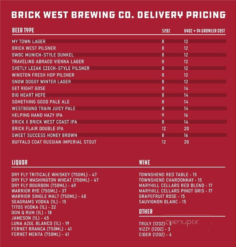 Brick West Brewing - Spokane, WA
