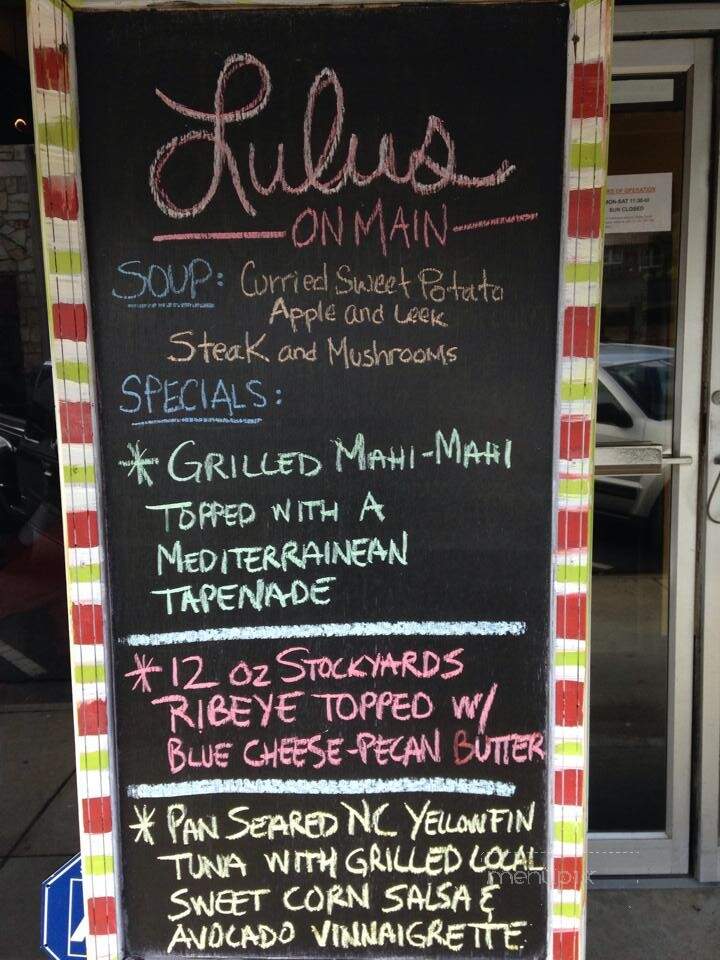 Lulu's On Main - Sylva, NC