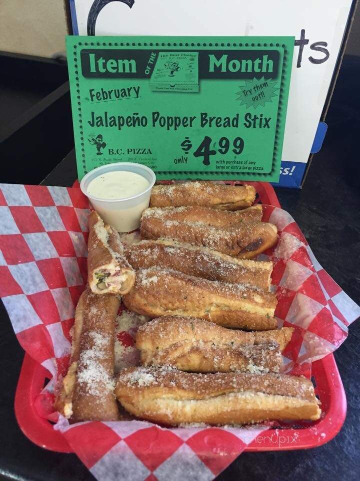 BC Pizza - St Ignace, MI menu_pic