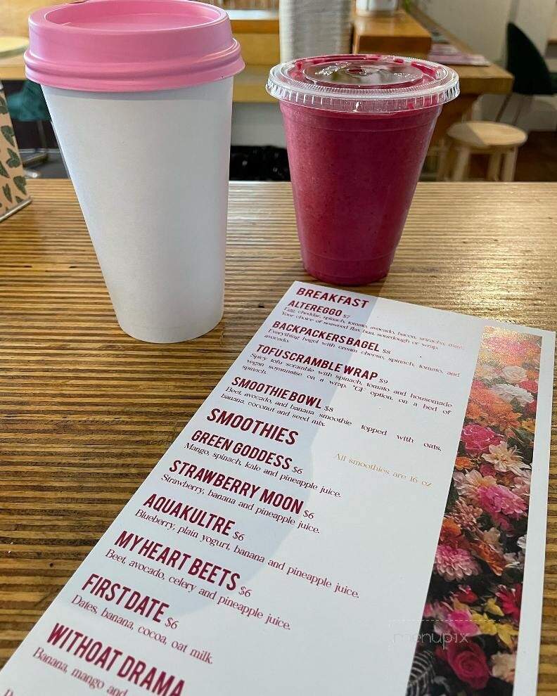 Alteregos Coffee House - Halifax, NS menu_pic