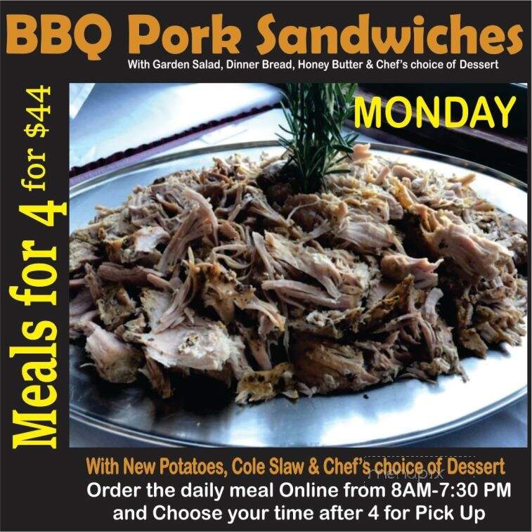 Iowa River Power Co Restaurant - Coralville, IA menu_pic