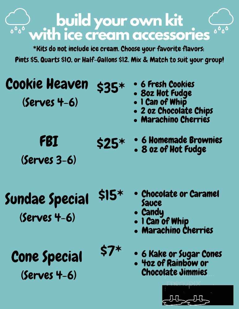 A La Mode Ice Cream Parlor - Ocean City, NJ menu_pic