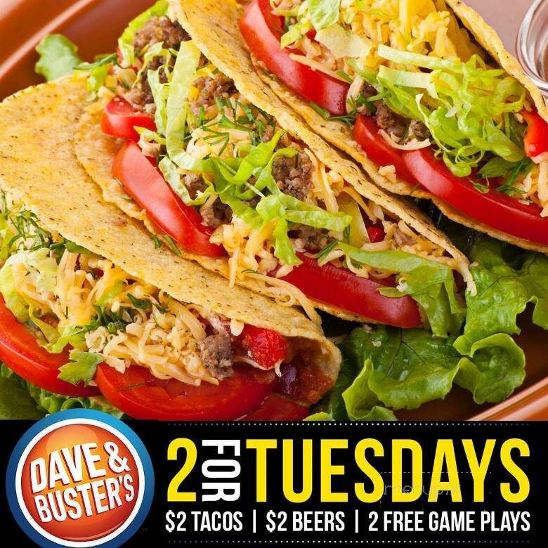 Dave & Buster's - Homestead, PA menu_pic