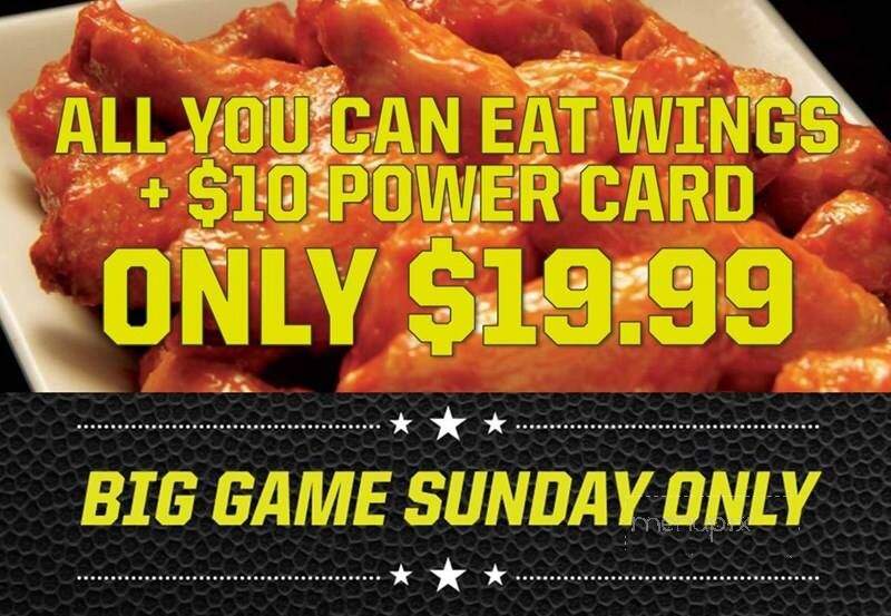 Dave & Buster's - Homestead, PA menu_pic