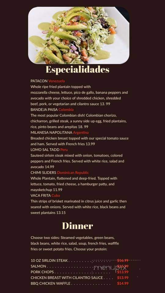 Downtown Restaurant - Archbold, OH menu_pic