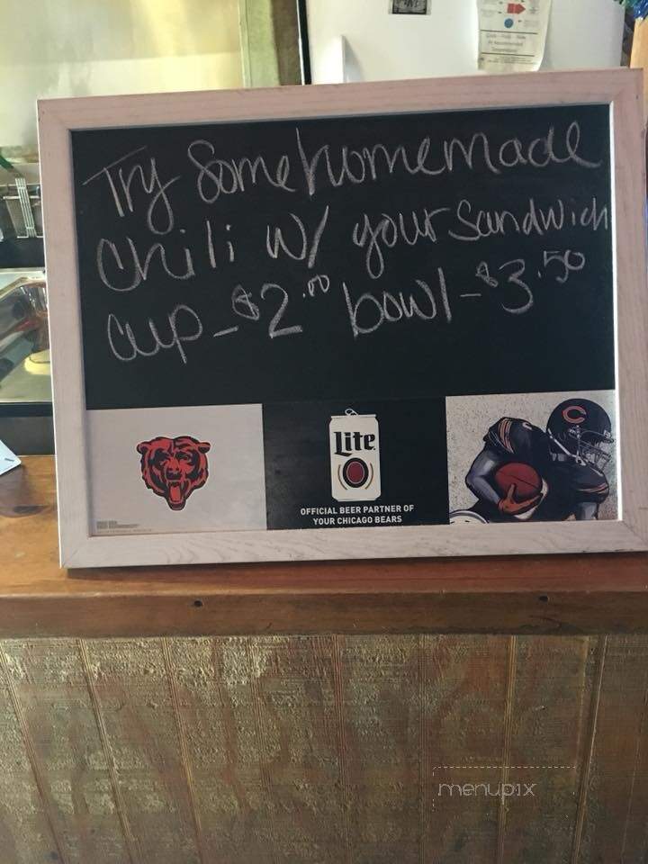 Nowhere Bar & Grill - Victoria, IL menu_pic