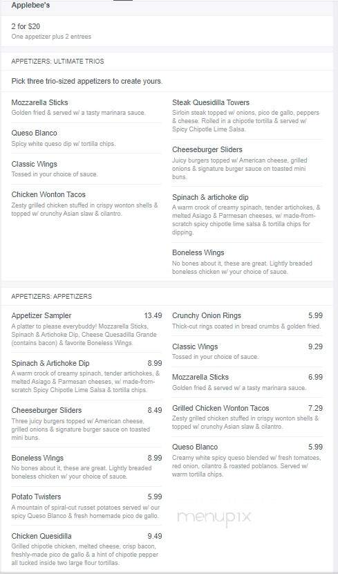 Applebee's Neighborhood Grill - Edmonton, AB