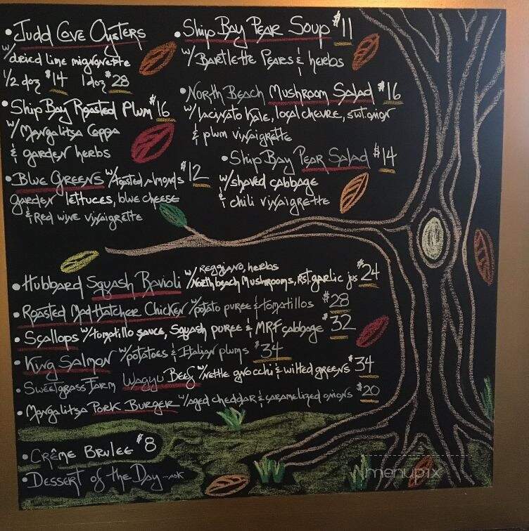 Inn At Ship Bay - Eastsound, WA menu_pic
