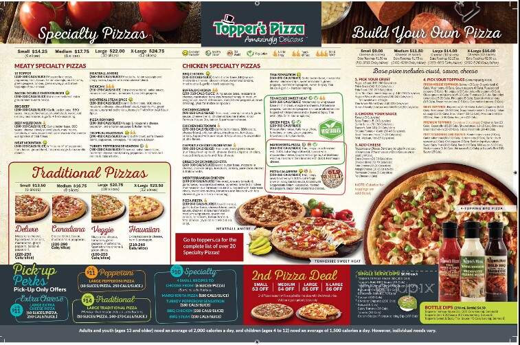 Topper's Pizza - Val Caron, ON