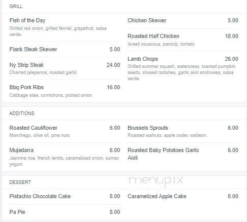 Lighthouse Restaurant & Bar - Dewey Beach, DE menu_pic