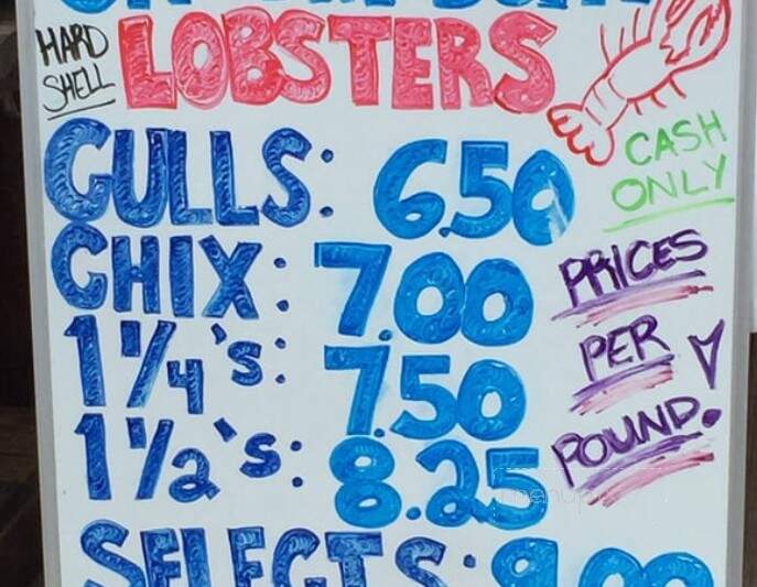 Off the Boat Lobster - York, ME menu_pic