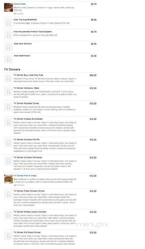 Lazy Dog Restaurant & Bar - Corona, CA menu_pic