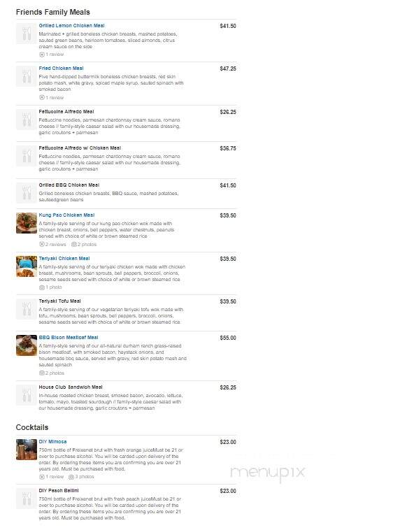 Lazy Dog Restaurant & Bar - Corona, CA menu_pic