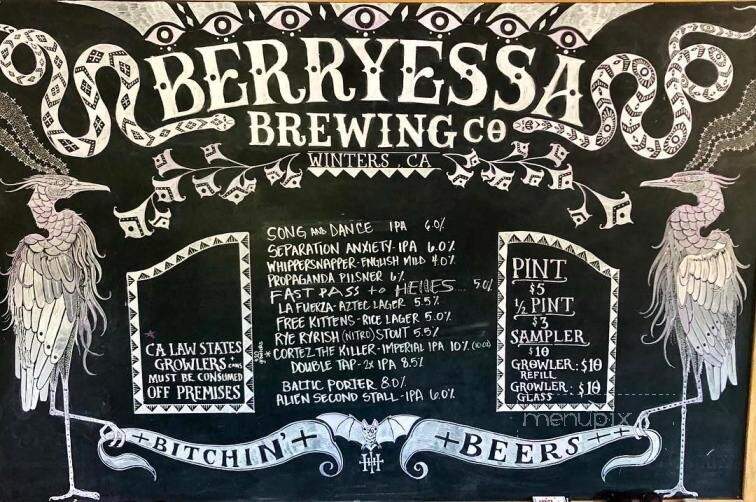 Berryessa Brewing Company - Winters, CA