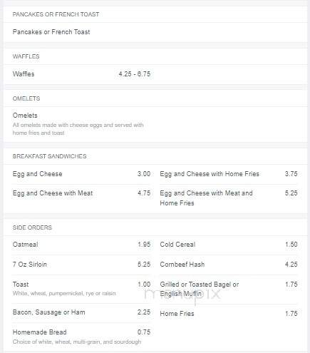 JK Crossroads Restaurant - Templeton, MA menu_pic