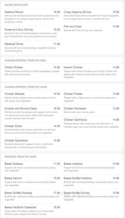 JK Crossroads Restaurant - Templeton, MA menu_pic