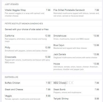 JK Crossroads Restaurant - Templeton, MA menu_pic