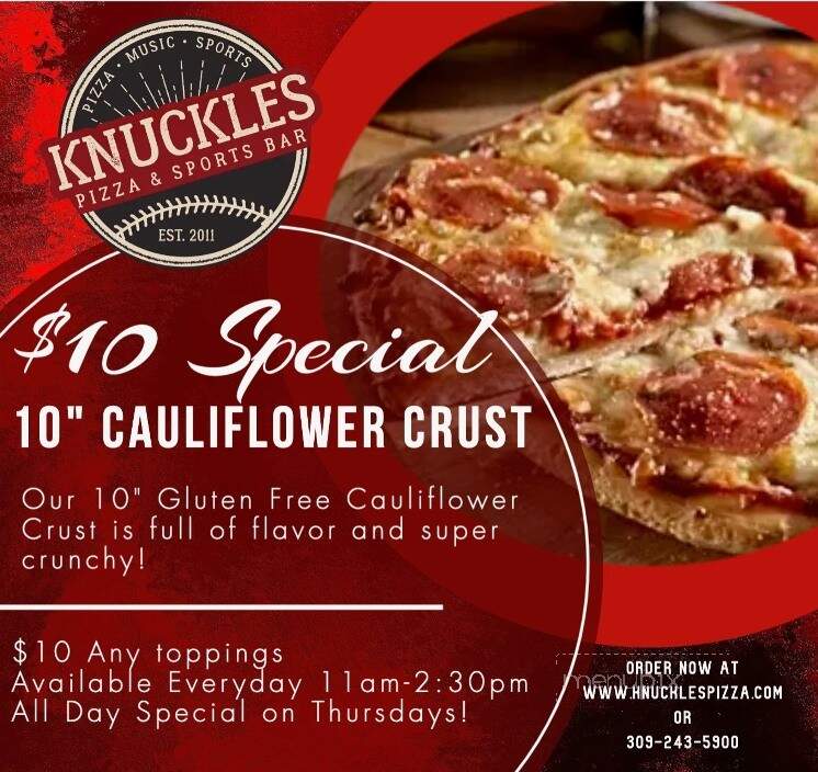 Knuckles Pizza - Dunlap, IL
