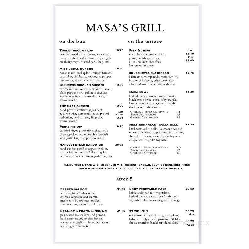 Alexandra's Pizza - Halifax, NS menu_pic