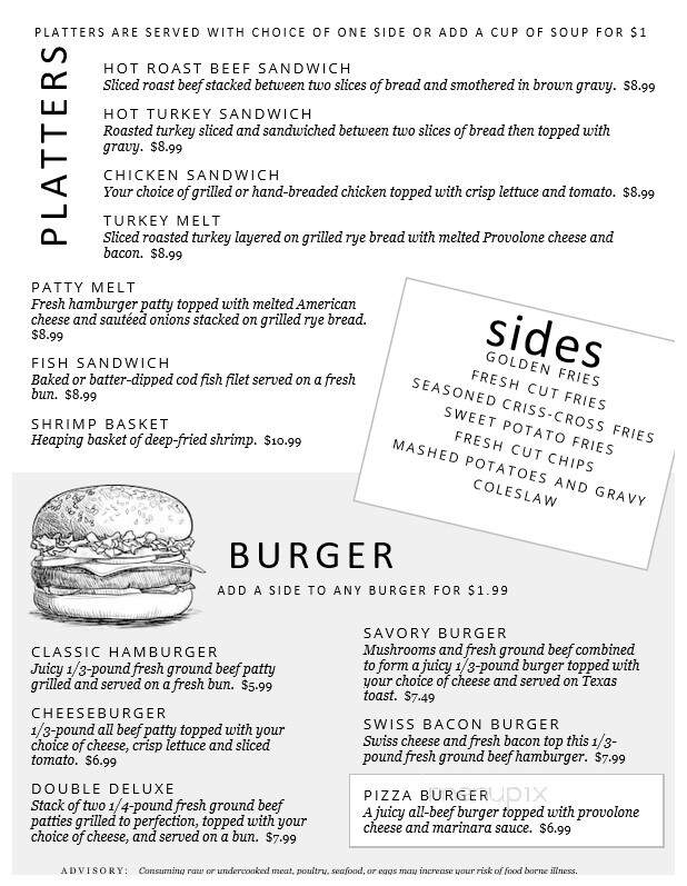 Morelli's Family Restaurant - Brockway, PA menu_pic