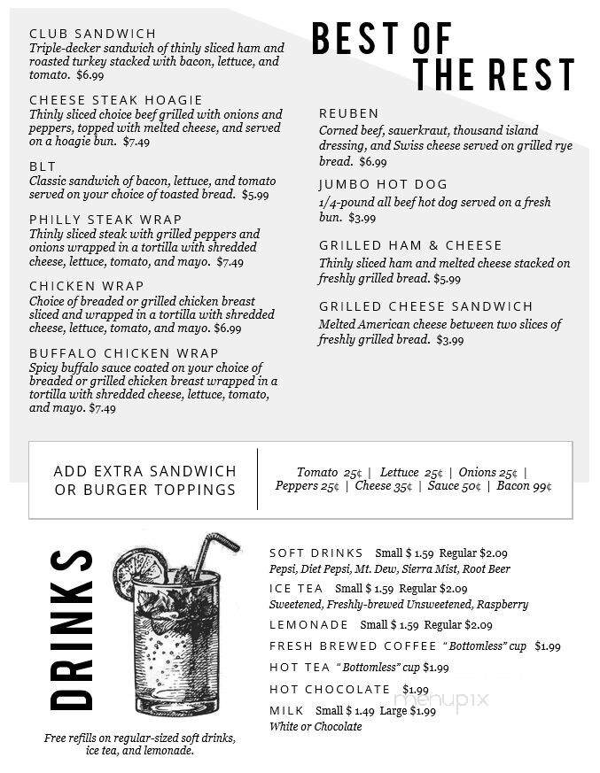Morelli's Family Restaurant - Brockway, PA menu_pic
