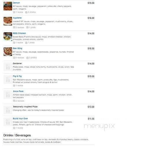Crave - Buena Vista, CO menu_pic
