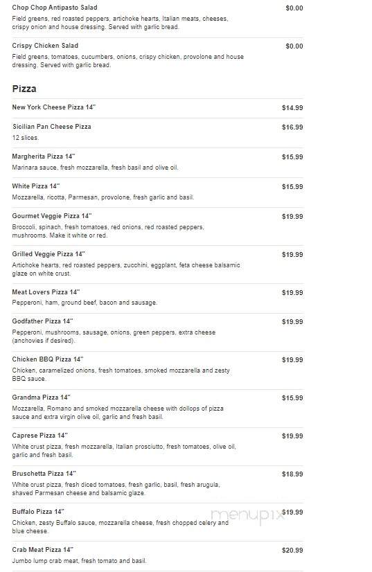 Anthony's NY Pizza & Pasta House - Bowie, MD menu_pic