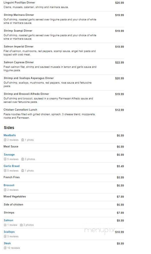 Anthony's NY Pizza & Pasta House - Bowie, MD menu_pic