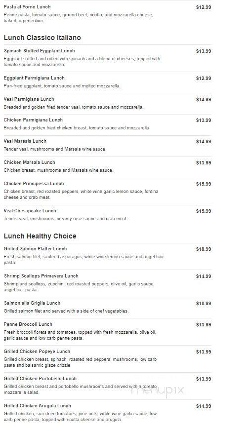 Anthony's NY Pizza & Pasta House - Bowie, MD menu_pic