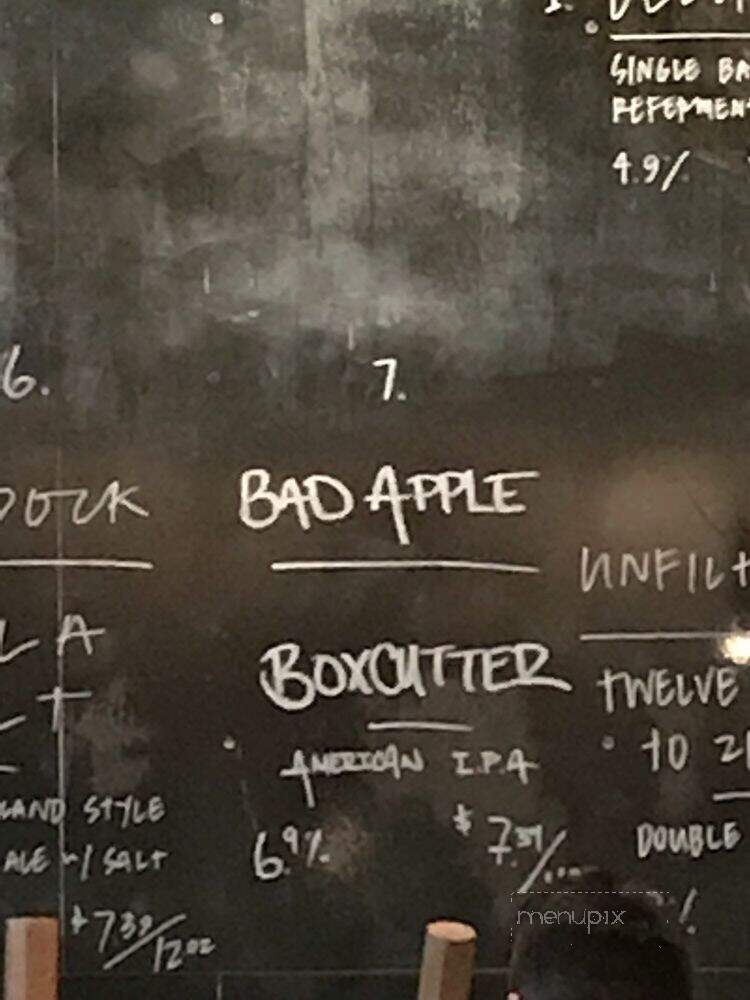 Stillwell Beer Bar - Halifax, NS menu_pic