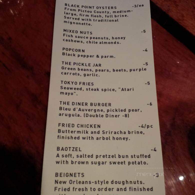 Stillwell Beer Bar - Halifax, NS menu_pic