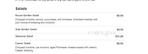 Hometown Pub & Grub - Scotia, NY menu_pic