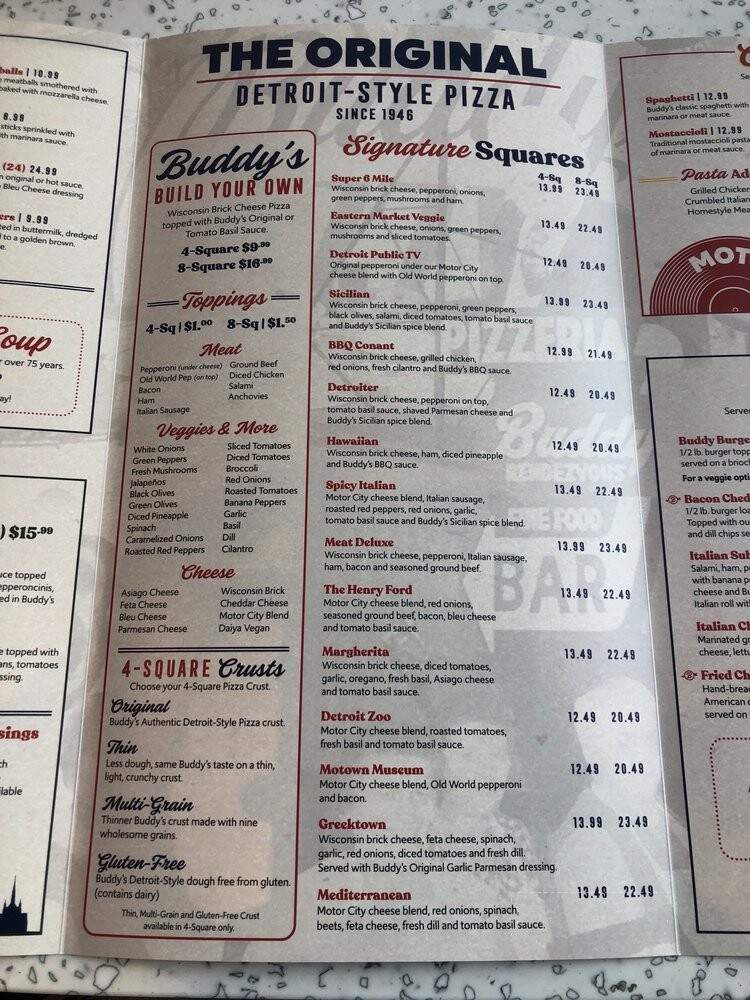 Buddy's Pizza - Plymouth, MI menu_pic