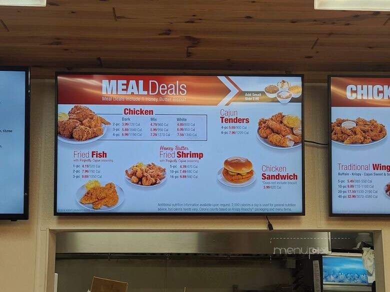 Krispy Krunchy Chicken - Lewiston, MI menu_pic