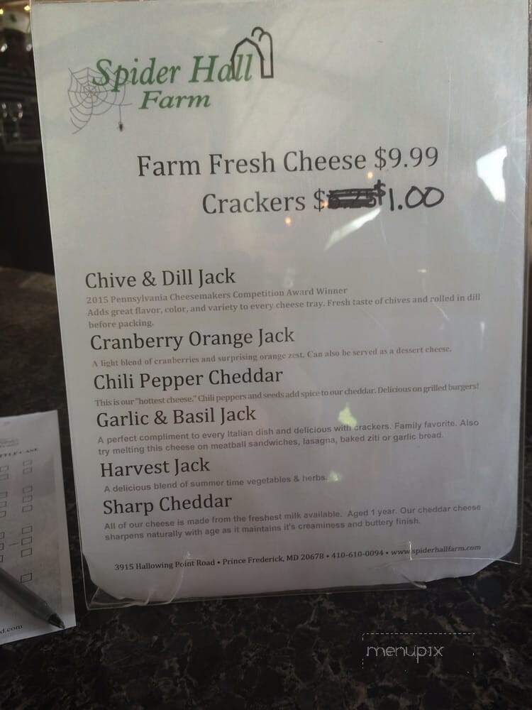 Running Hare Vineyard - Prince Frederick, MD menu_pic