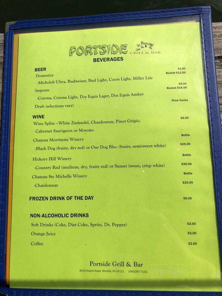 Portside Grill & Bar - Moneta, VA