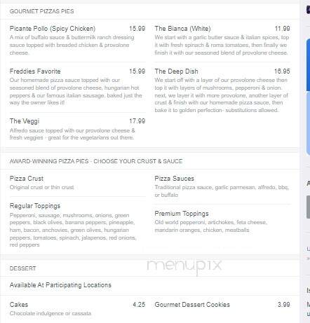 Antonio's Pizza Express - Strongsville, OH menu_pic