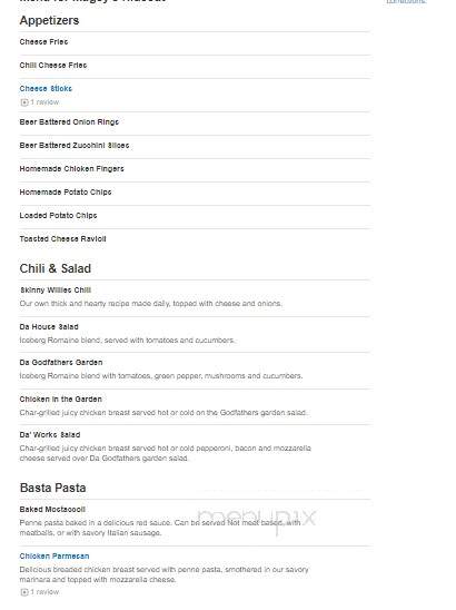 Mugsy's Hideout - Murray, KY menu_pic