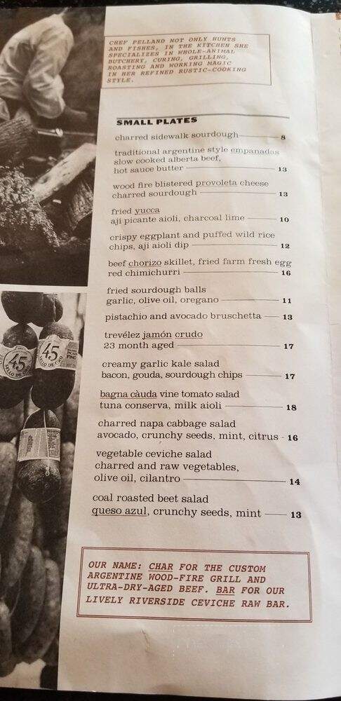 Charbar - Calgary, AB menu_pic