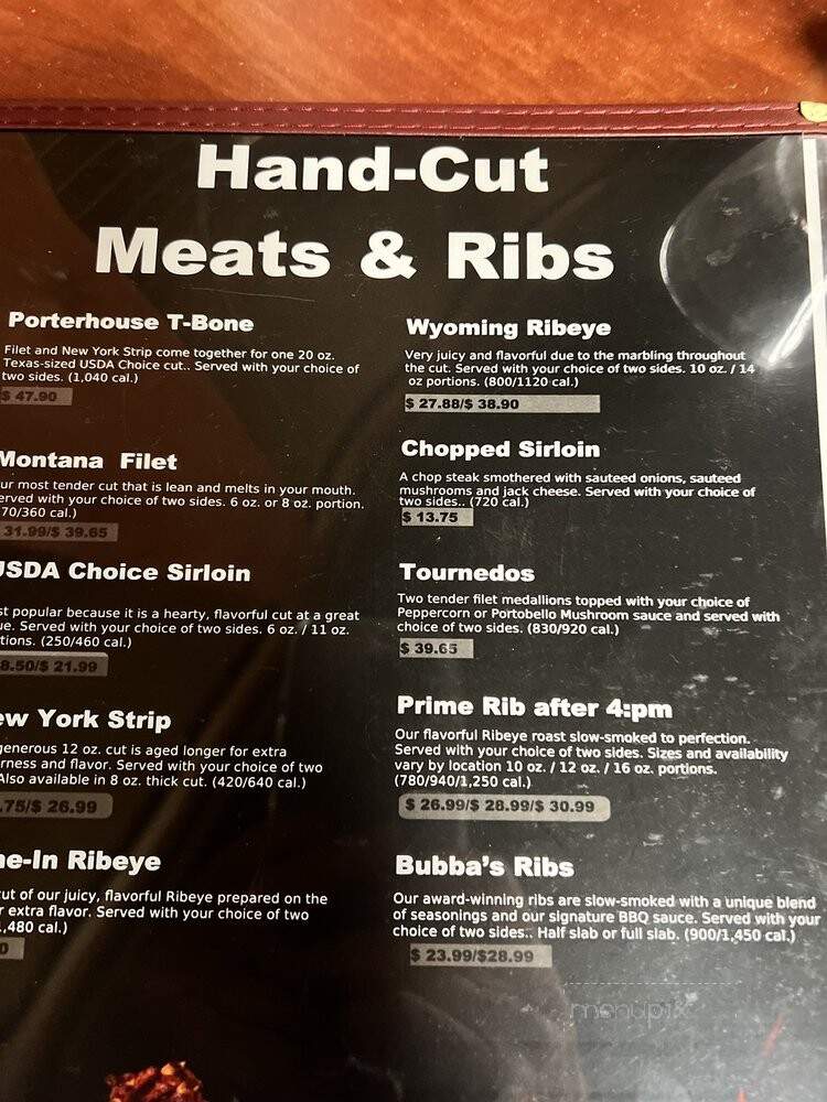 Murrieta Roadhouse Grill - Murrieta, CA menu_pic