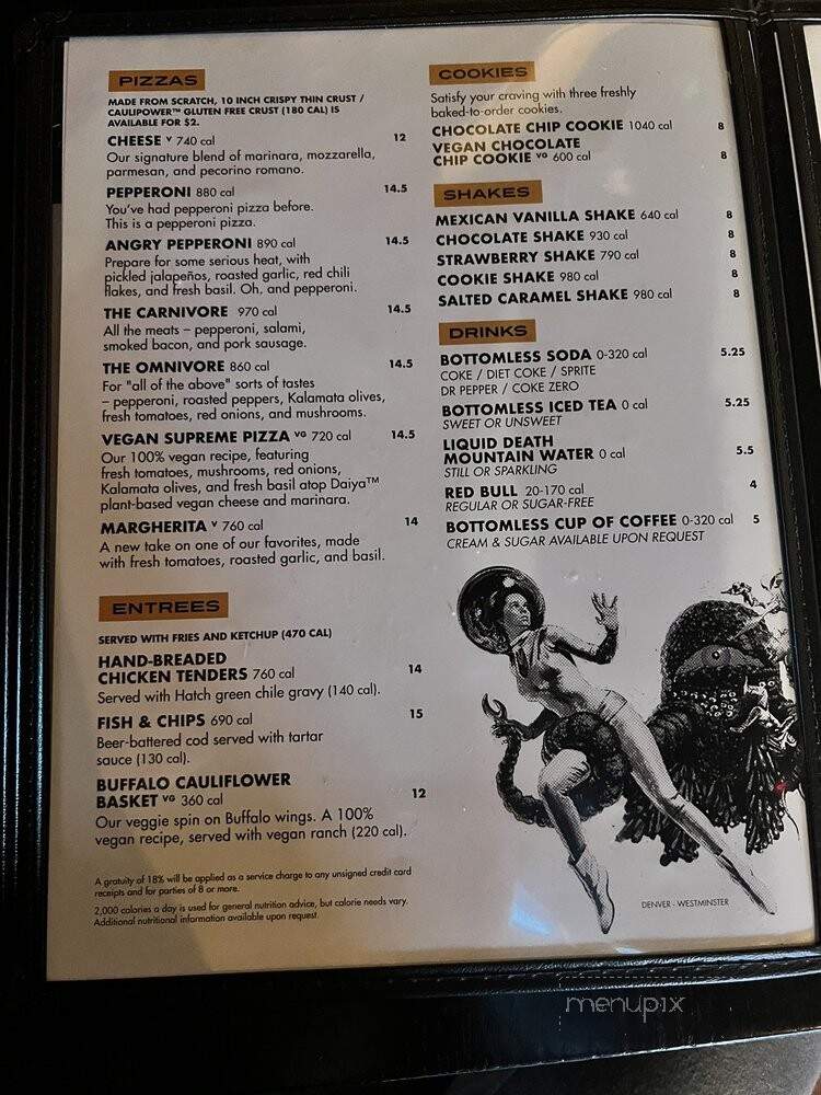 Pandora's Box - Westminster, CO menu_pic