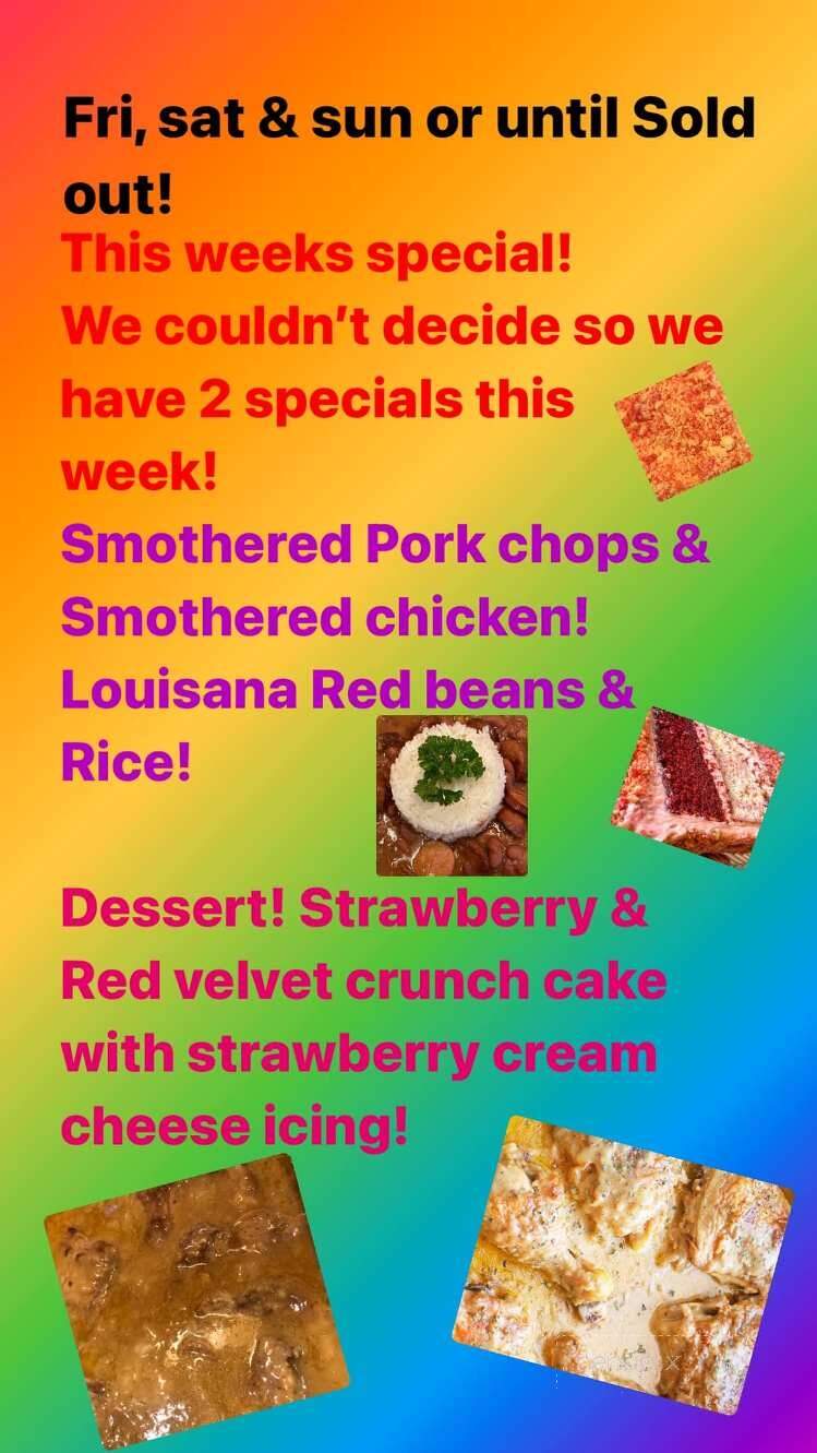 My Cup Runneth Over Southern Cuisine - Montgomery Village, MD menu_pic