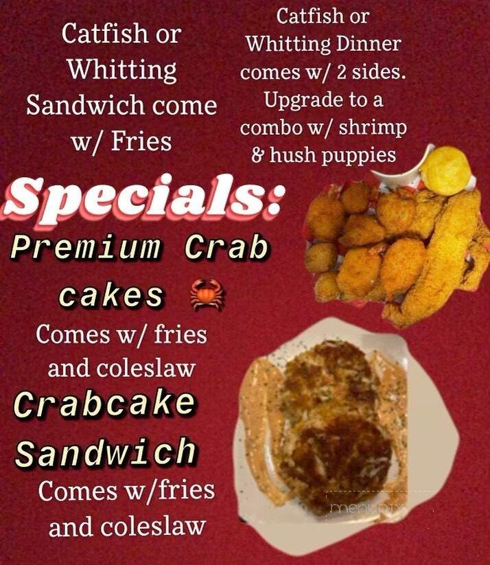 My Cup Runneth Over Southern Cuisine - Montgomery Village, MD menu_pic