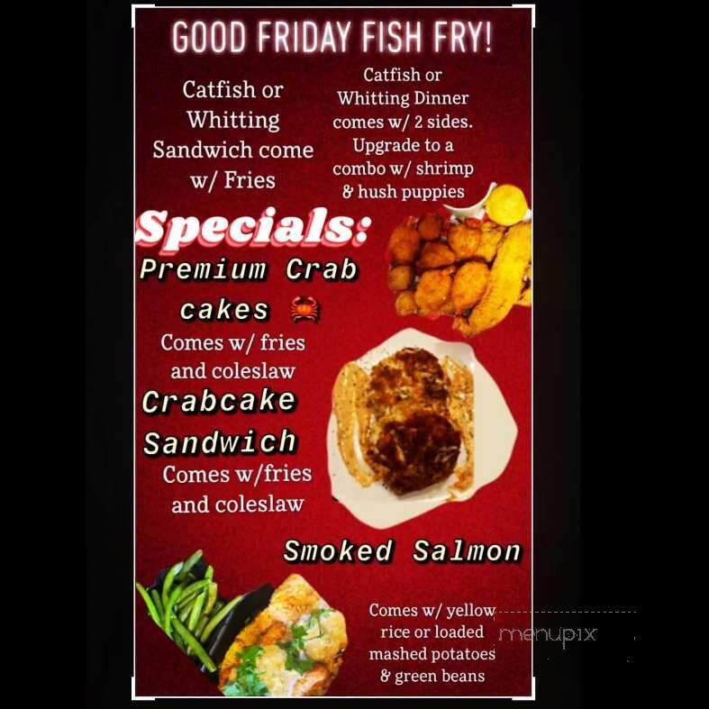 My Cup Runneth Over Southern Cuisine - Montgomery Village, MD menu_pic