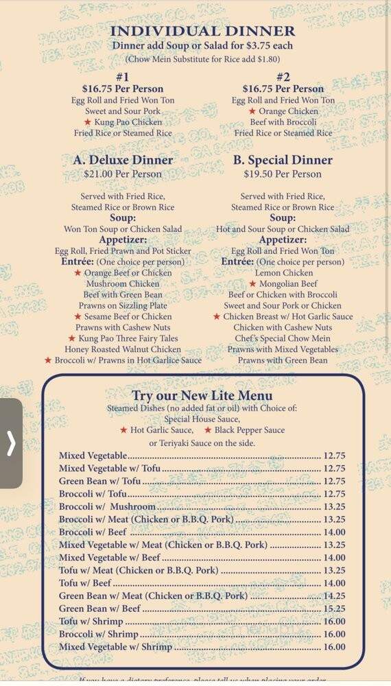 Chef Ko - Campbell, CA menu_pic