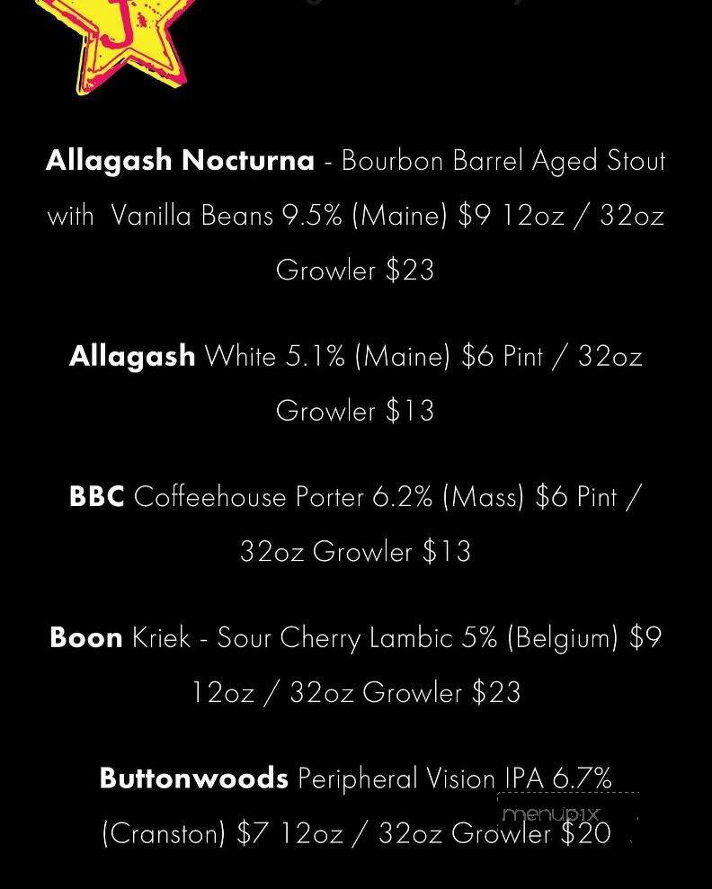 Juliana's - Providence, RI menu_pic
