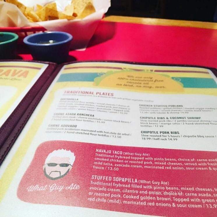 Salsa Brava - Flagstaff, AZ menu_pic