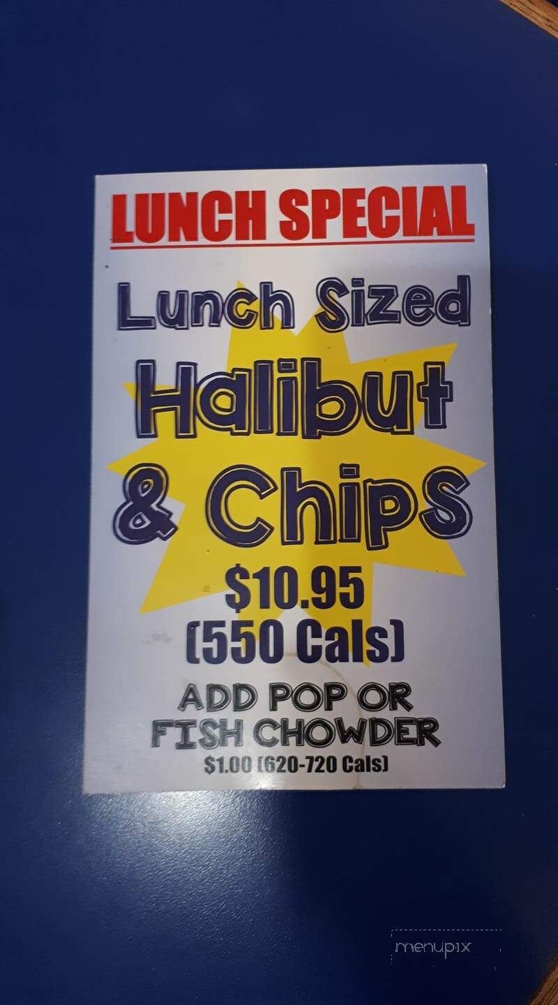 Halibut House - Whitby, ON menu_pic